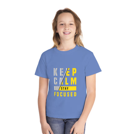 Typography themed Youth Midweight Tee