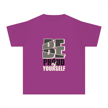 Typography themed Youth Midweight Tee