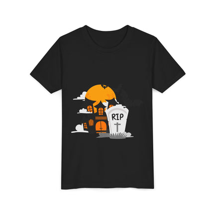 Halloween-Kurzarm-T-Shirt für Jugendliche
