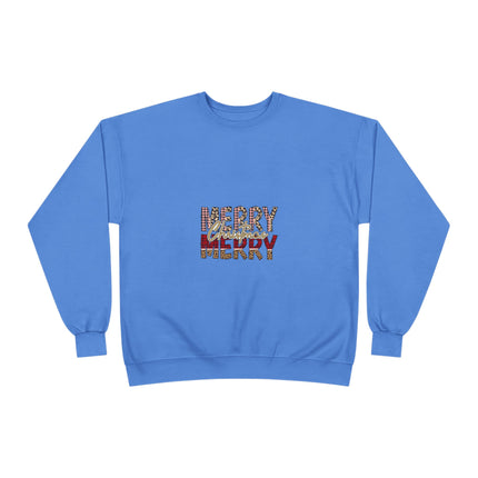 Christmas themed Unisex EcoSmart Crewneck Sweatshirt