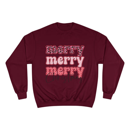 Christmas themed Champion Sweatshirt