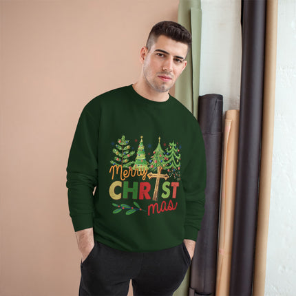 Christmas themed Champion Sweatshirt