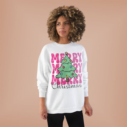Christmas themed Unisex EcoSmart Crewneck Sweatshirt