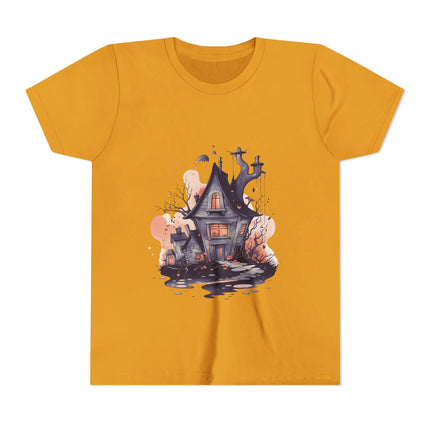 Halloween-Kurzarm-T-Shirt für Jugendliche