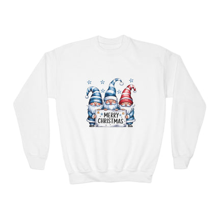 Christmas themed Youth Crewneck Sweatshirt