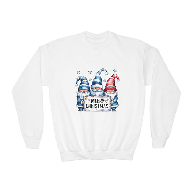 Christmas themed Youth Crewneck Sweatshirt