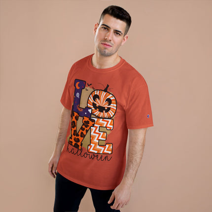 Champion-T-Shirt mit Halloween-Motiv