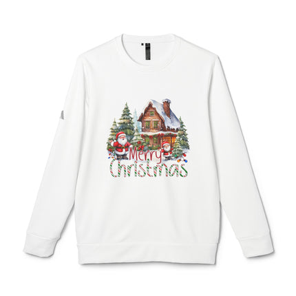 Christmas themed Adidas Unisex Fleece Crewneck Sweatshirt