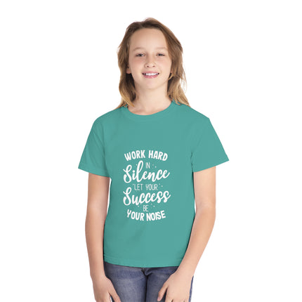 Typography themed Youth Midweight Tee