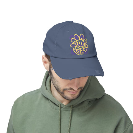 Okay, okay, okay, chillige Stimmung, Unisex-Distressed-Cap 