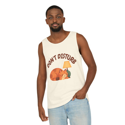 Dont Disturb Graphic design Unisex Garment-Dyed Tank Top