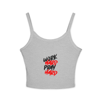 Typografie Themen Damen Spaghetti Strap Tank Top 
