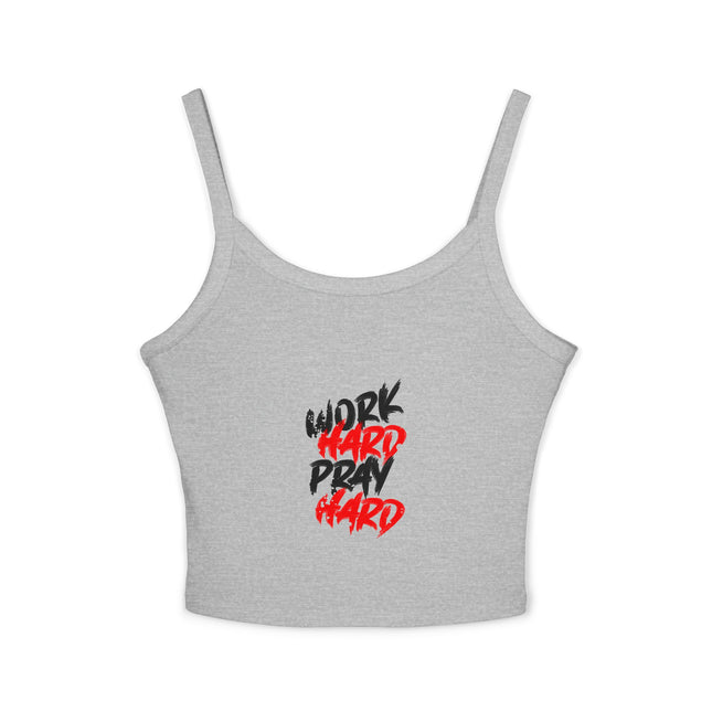 Typografie Themen Damen Spaghetti Strap Tank Top 