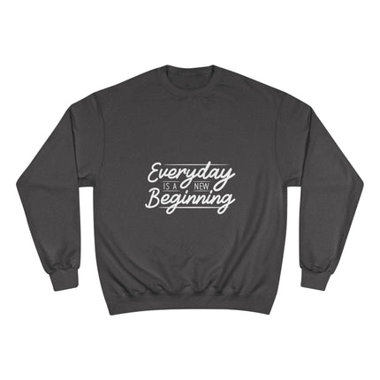 Champion-Sweatshirt mit Typografie-Motiv