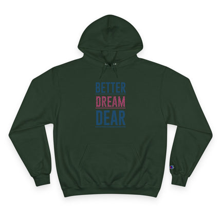 Typography themed Champion Hoodie