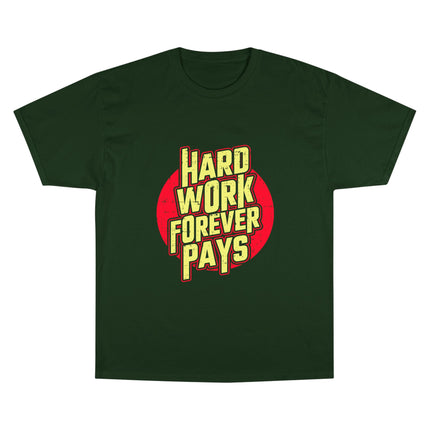 Champion-T-Shirt mit Typografie-Motiv