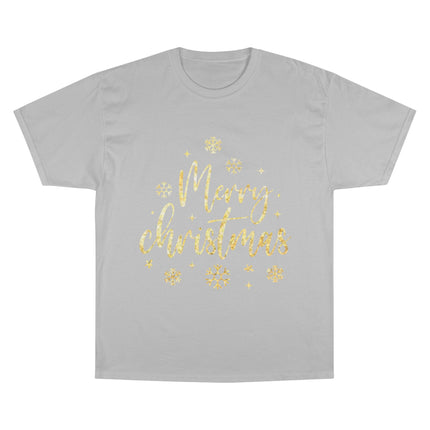 Champion-T-Shirt mit Weihnachtsmotiv