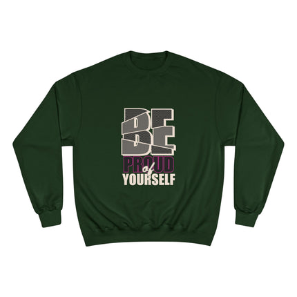 Champion-Sweatshirt mit Typografie-Motiv
