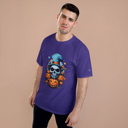 Champion-T-Shirt mit Halloween-Motiv
