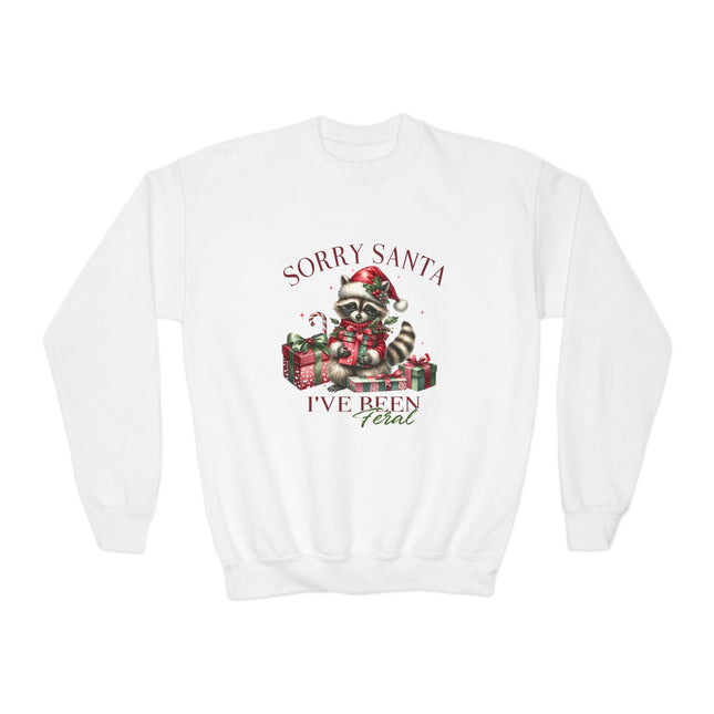 Christmas themed Youth Crewneck Sweatshirt
