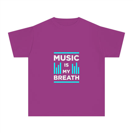 Typography themed Youth Midweight Tee