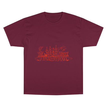 Champion-T-Shirt mit Halloween-Motiv