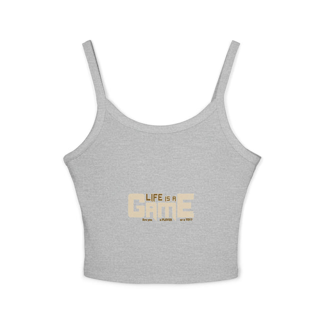 Typografie Themen Damen Spaghetti Strap Tank Top 