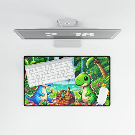 Cute 2 Dino design themed Desk Mats