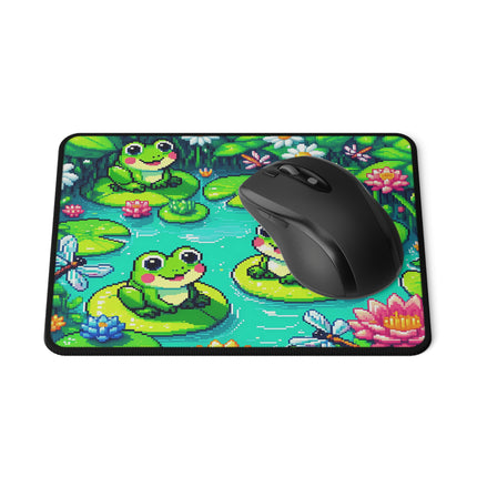 Niedliches, rutschfestes Gaming-Mauspad mit 2 Fröschen-Design