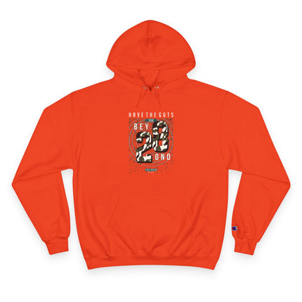Typography themed Champion Hoodie