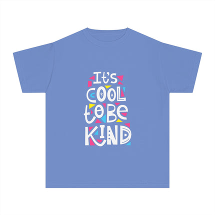 Typography themed Youth Midweight Tee