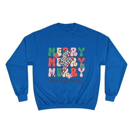 Christmas themed Champion Sweatshirt