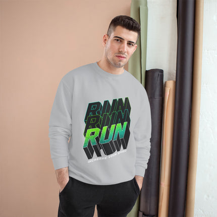 Champion-Sweatshirt mit Typografie-Motiv