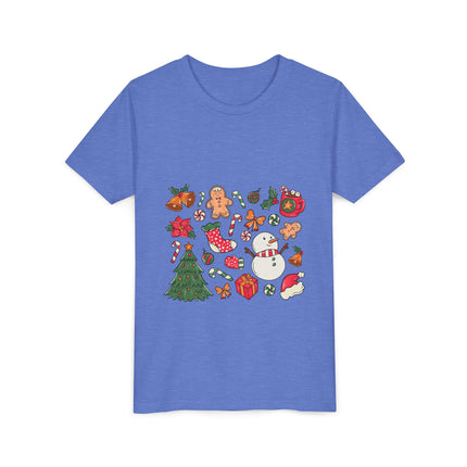 Christmas themed Youth Short Sleeve Tee