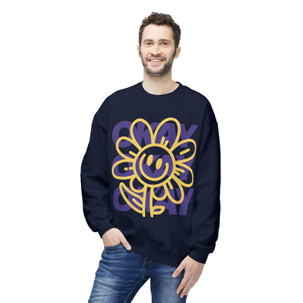 Unisex-Sweatshirt mit Rundhalsausschnitt aus mittelschwerem Softstyle-Fleece