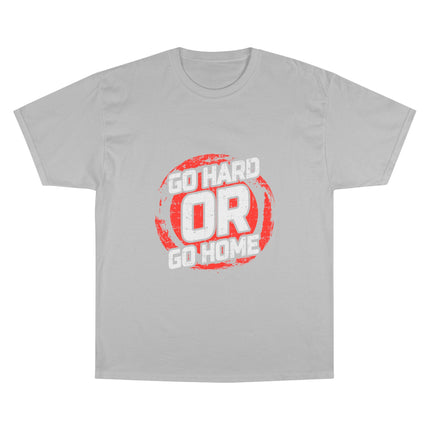 Champion-T-Shirt mit Typografie-Motiv