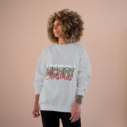 Christmas themed Champion Sweatshirt