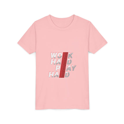 Typography themed Youth Short Sleeve Tee