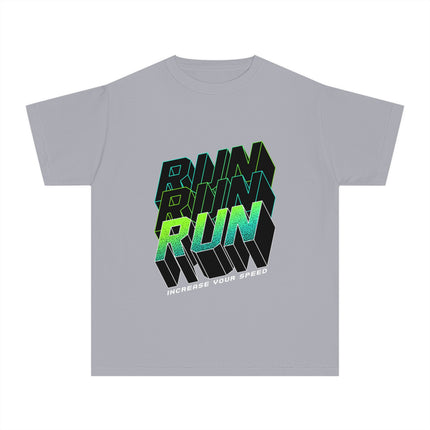 Typography themed Youth Midweight Tee