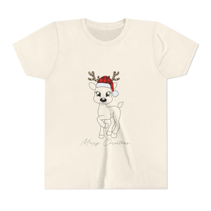 Kurzärmeliges T-Shirt für Jugendliche mit Weihnachtsmotiv