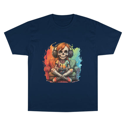 Champion-T-Shirt mit Halloween-Motiv