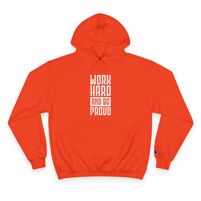 Typography themed Champion Hoodie