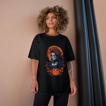 Champion-T-Shirt mit Halloween-Motiv