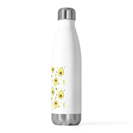 Niedliche 20oz Isolierflasche mit Avocado-Muster 