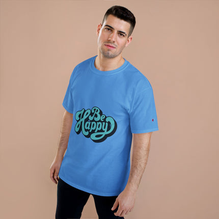 Champion-T-Shirt mit Typografie-Motiv