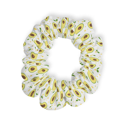 Cute Avacado Pattern design themed Scrunchie