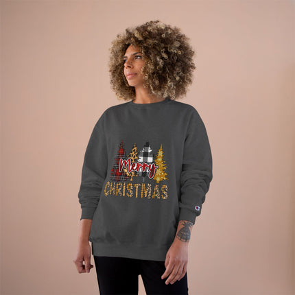 Christmas themed Champion Sweatshirt