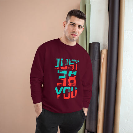 Champion-Sweatshirt mit Typografie-Motiv