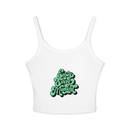 Typografie Themen Damen Spaghetti Strap Tank Top 
