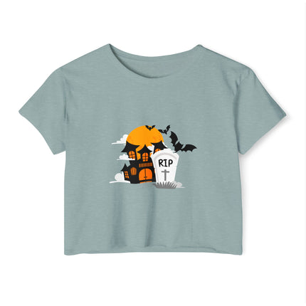 Halloween-Festival-Crop-Top für Damen